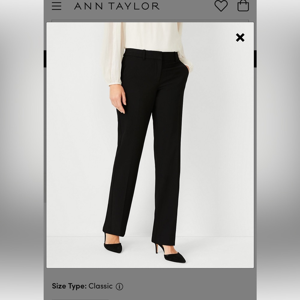 Your classic black trouser